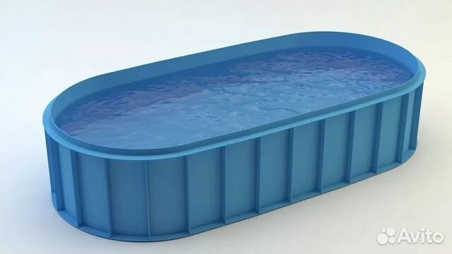 Чаша для бассейна из полипропилена бассейн
