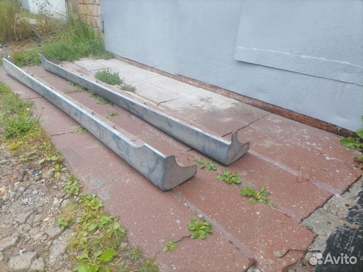 Накладки на пороги lancer 9