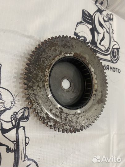 Обгонная муфта в сборе Yamaha Jog 50 d-13mm