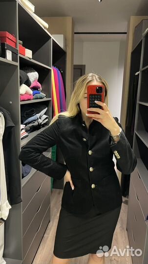 Жакет calista вельветовый