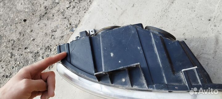 Фара левая калина 1