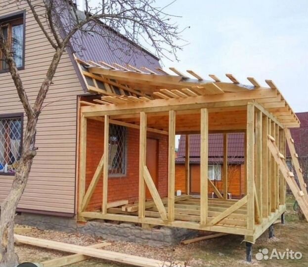 Строительная бригада террасы под ключ