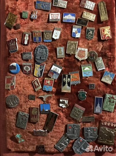 Значки города СССР