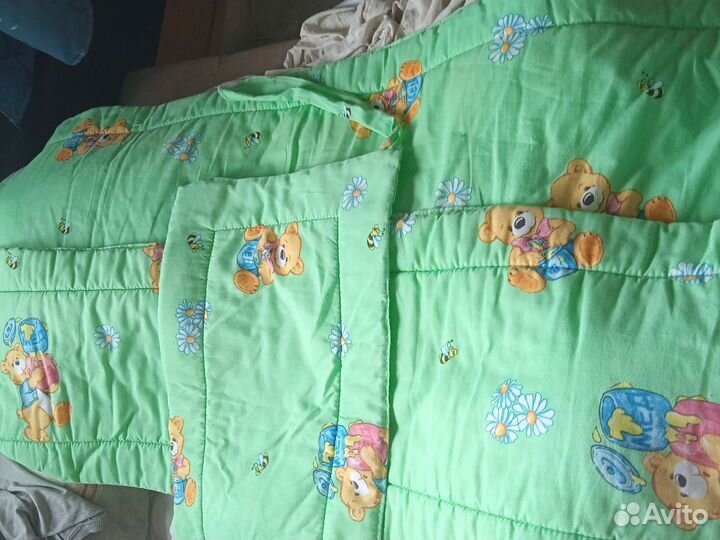 Бортики в кроватку, как новые