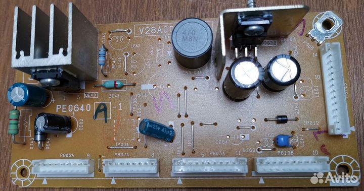 PE0640 - V28A000867A1 - плата питания