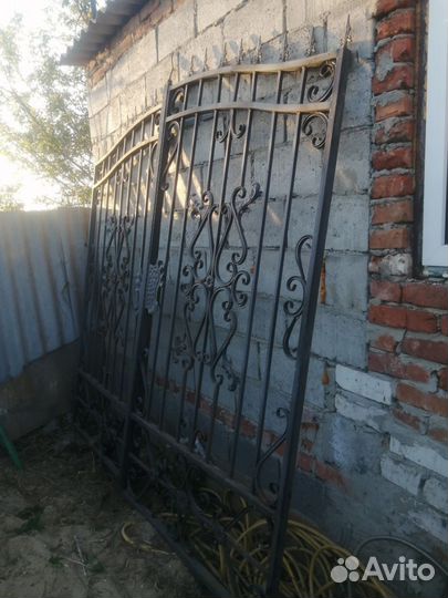 Ворота кованые