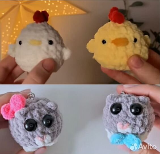 Игрушки вязаные на заказ