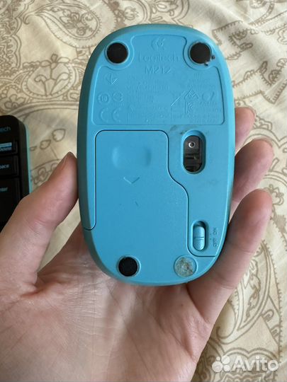 Беспроводная клавиатура и мышь logitech