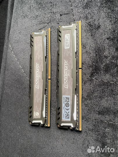 Crucial ballistix ddr4 16gb 2666 8x2 Память