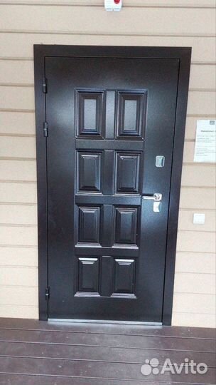 Дверь входная графит