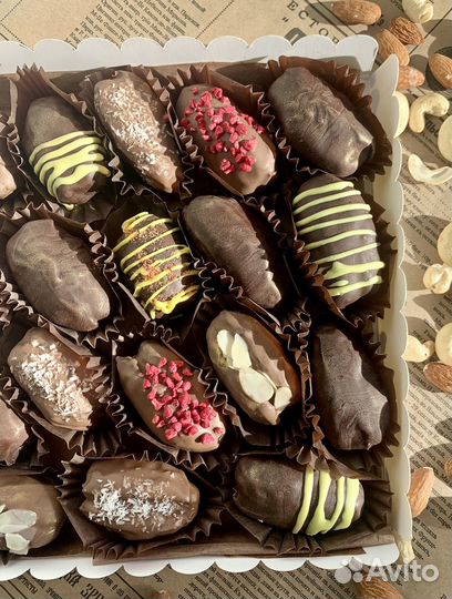 Королевские финики в шоколаде