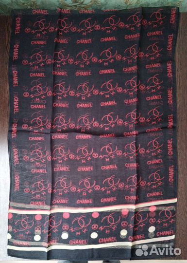 Палантин-шарф шифоновый