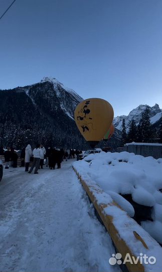 Горнолыжный рай в невероятном Домбае