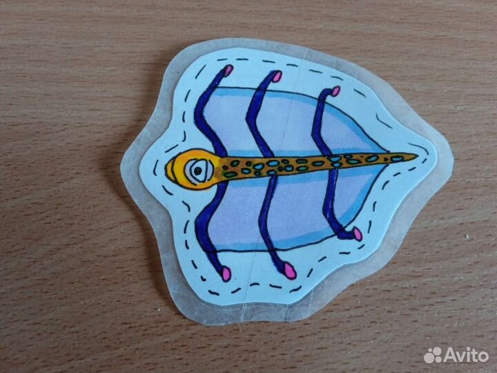 Наклейка рыбы из Subnautica