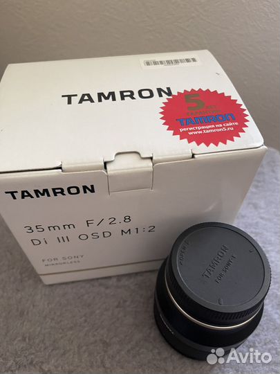 Tamron 35mm f/2.8 Di III OSD M1:2 Sony E