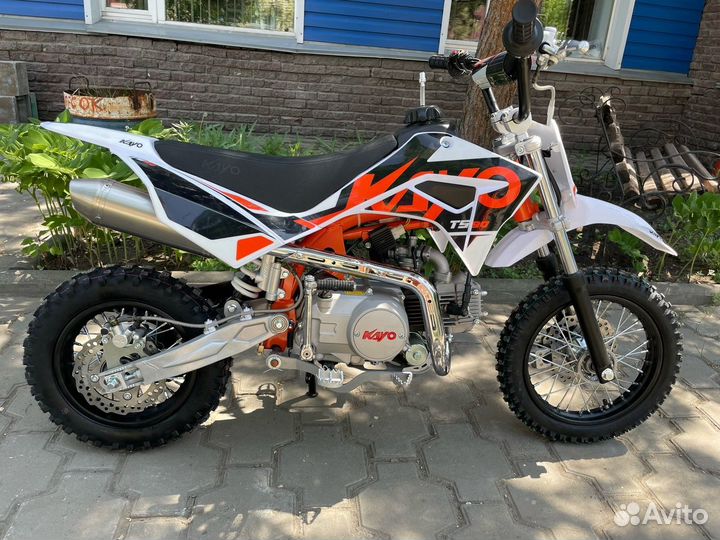 Питбайк kayo mini TS90 12/10 п/автомат,эл.стартер