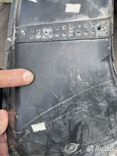 Подкрыльники kia sorento 2012