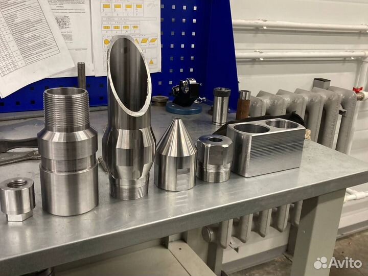 Токарная и фрезерная обработка на станках чпу