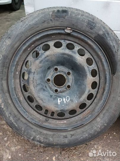 Штампованный диск R16x6.5 5x105 Opel Astra J P10