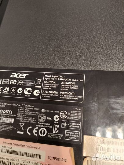 Моноблок acer