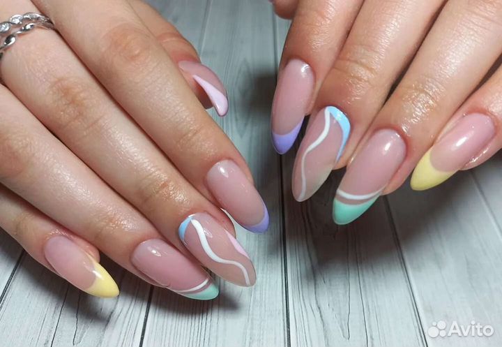 Маникюр, педикюр, наращивание ногтей