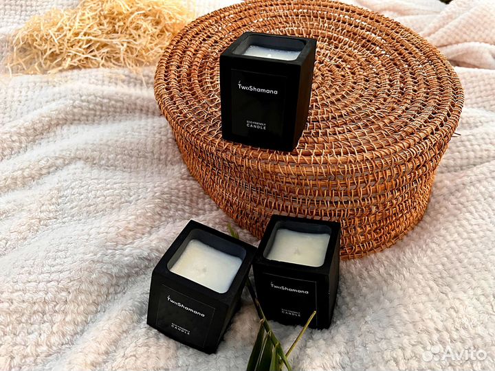 Ароматическая свеча - набор 3 шт