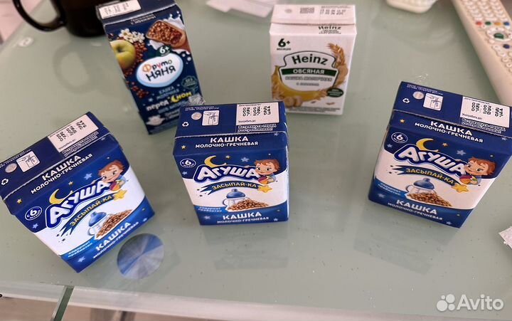 Детские каши молочные