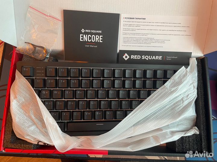 Новая Механическая клавиатура red square encore
