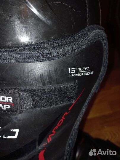 Щитки хоккейные bauer vapor x100