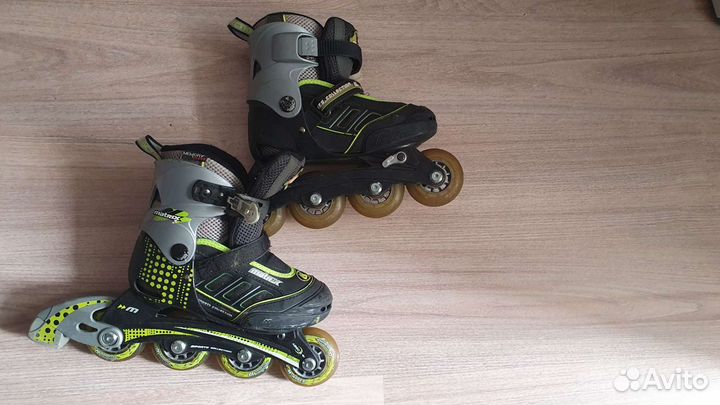 Роликовые коньки детские раздвижные