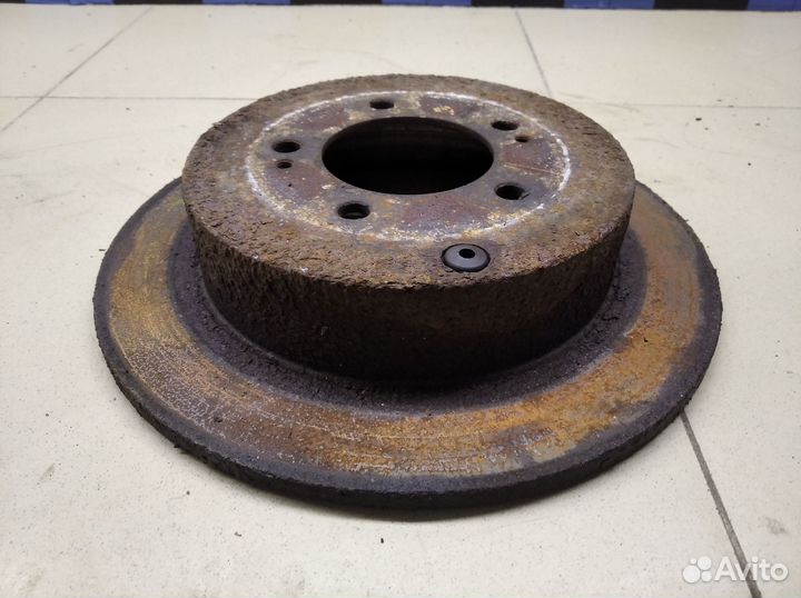 Диск тормозной задний 4007 2008-2013