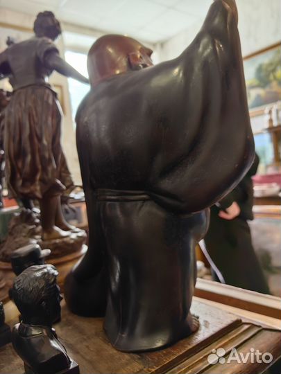 Статуэтка Будды, Хотей, бронза