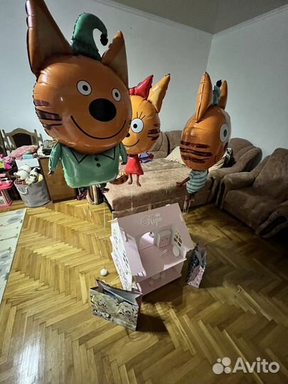 Фальгированные шары Три Кота