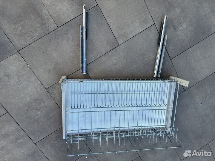 Сушилка для посуды выдвижная inoxa 900