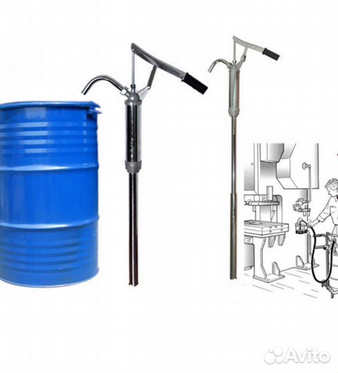 Насос ручной для перекачки дт и масла