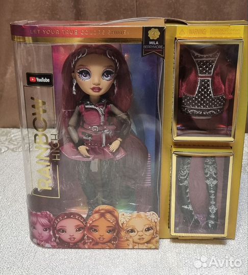 Rainbow High 4 Mila Berrymore Мила из США