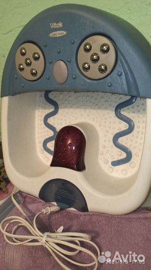 Ванночка гидромассажная vitek VT-1386 В