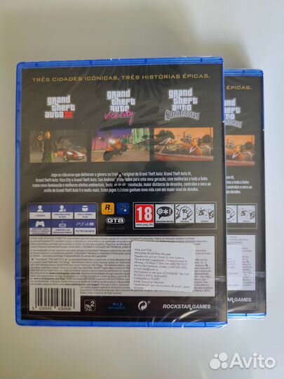 Grand Theft Auto: The Trilogy - PS4 / PS5 (новые)