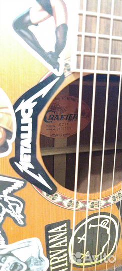 Акустическая гитара Crafter d7