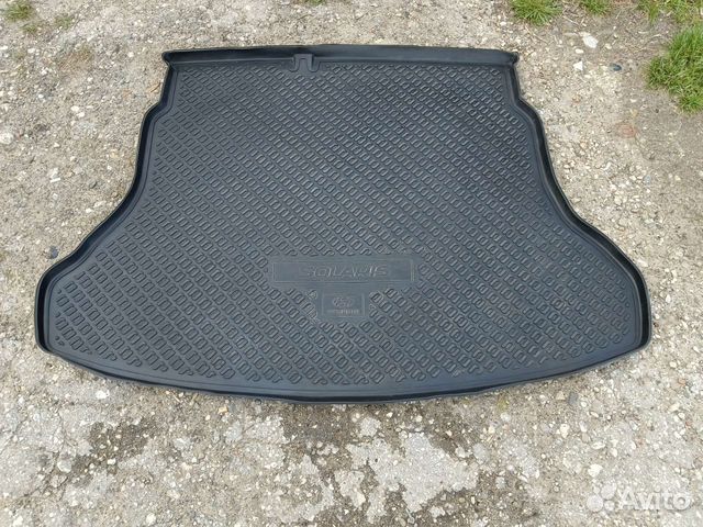 Ковер в багажник hyundai solaris