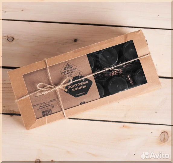 Пантовые ванны набор / для мужчин / с Алтая