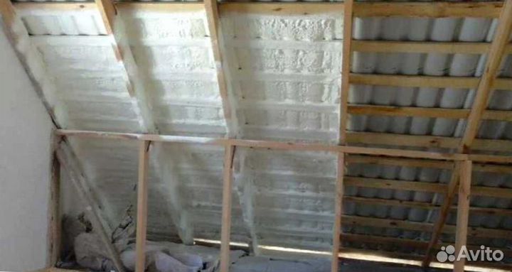 Утепление стен дома пенополиуретаном (ППУ)