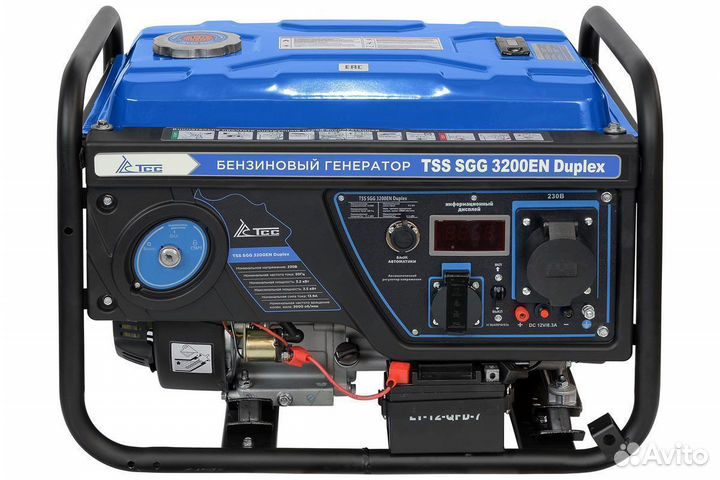 Бензогенератор TSS SGG 3200EN duplex