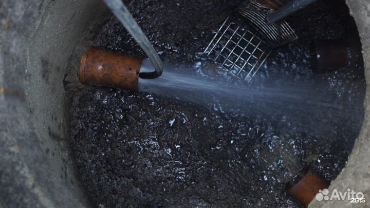 Гидродинамическая промывка канализации -эффективно