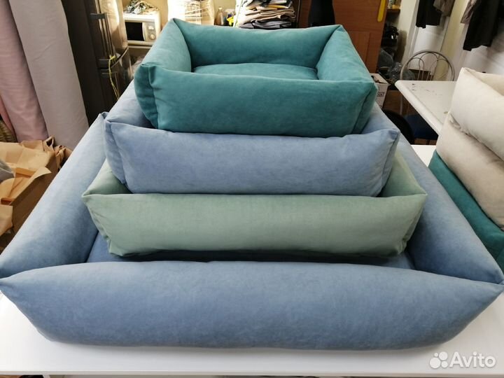 Лежанка. Для собак и кошек. Съемный чехол