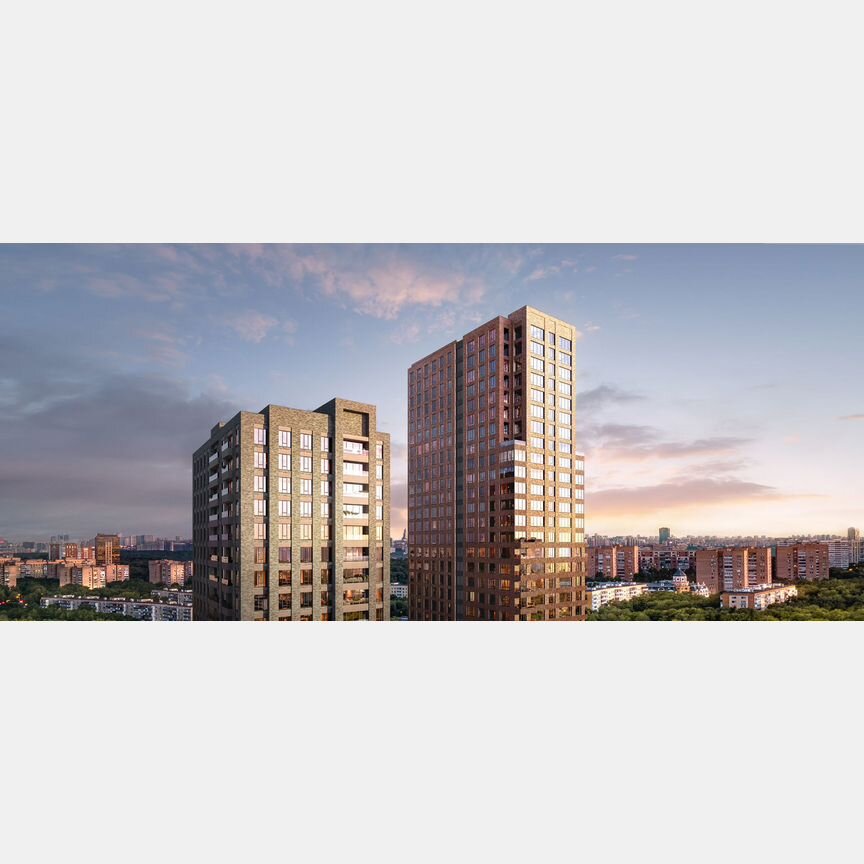 2-к. квартира, 57,7 м², 11/23 эт.