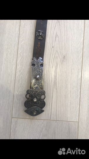 Мельхиор, ремень натуральная кожа оригинал 18-19 в