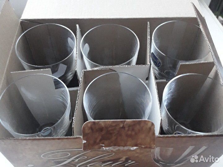 Набор новых бокалов. Богемия