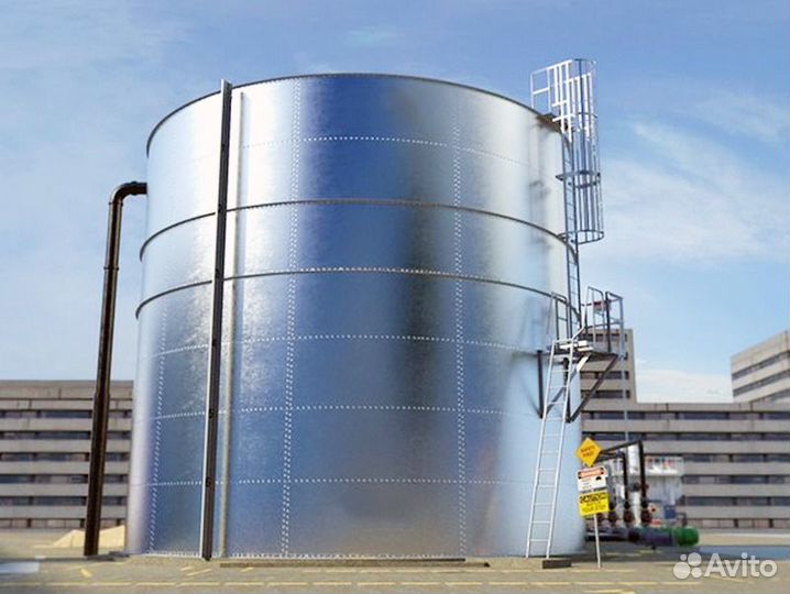Резервуар вертикальный стальной