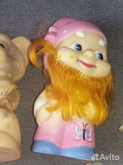 Советские резиновые игрушки